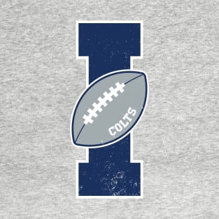 Big Bold Indianapolis Colts Monogram T-Shirt